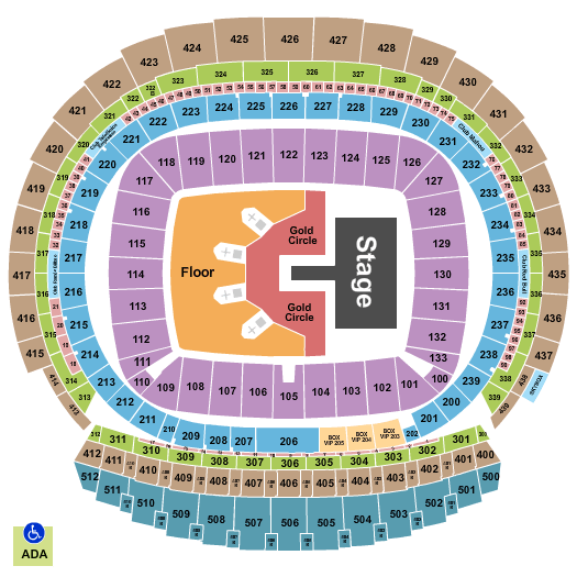 Estadio Metropolitano Bad Bunny Seating Chart